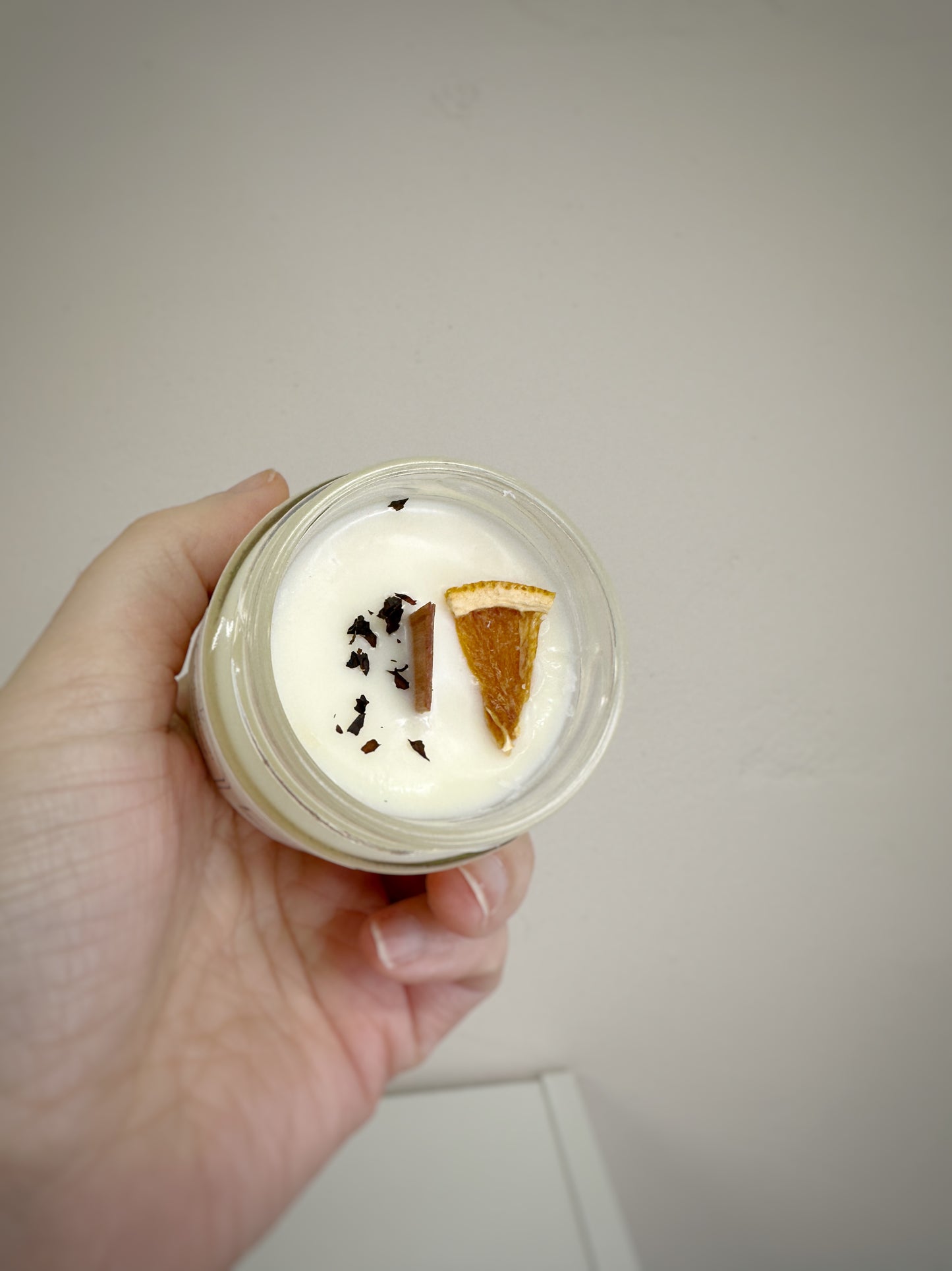 Vela Atardecer - Naranja y vainilla - Cálida suave