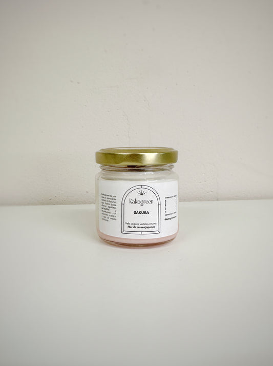 Vela Sakura - Belleza y sensualidad