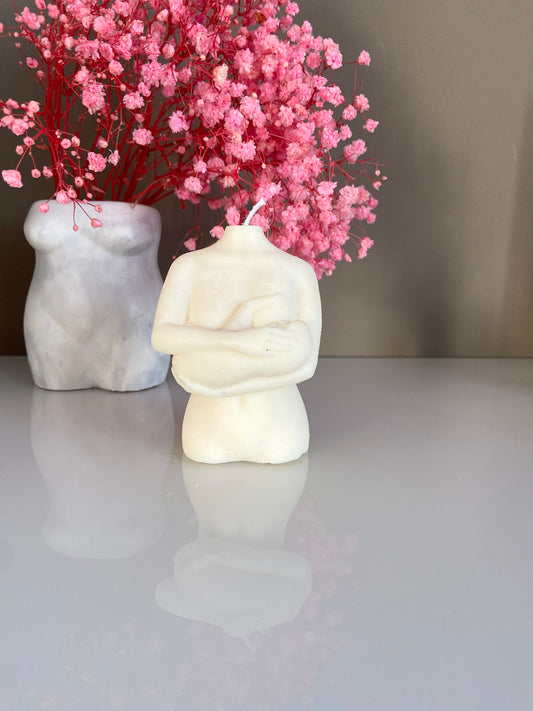 Vela decorativa lactante